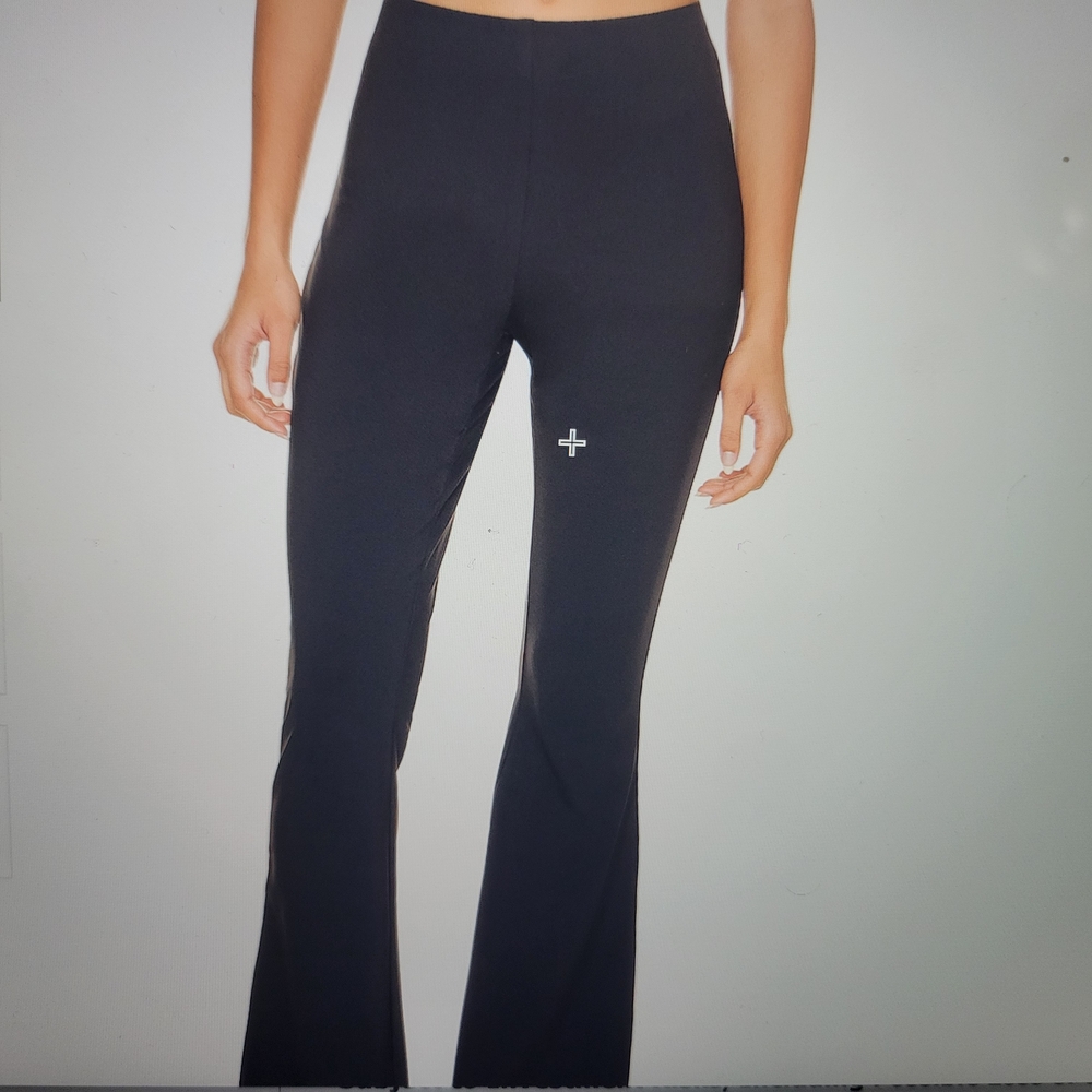 525 America Black Flare Pants